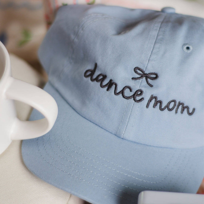 Pippi Post - Dance Mom Bow Embroidered Baseball Cap