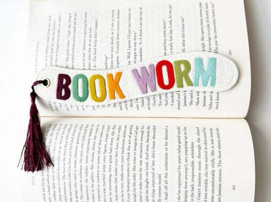 Milo & Mollie - Book Worm Bookmark