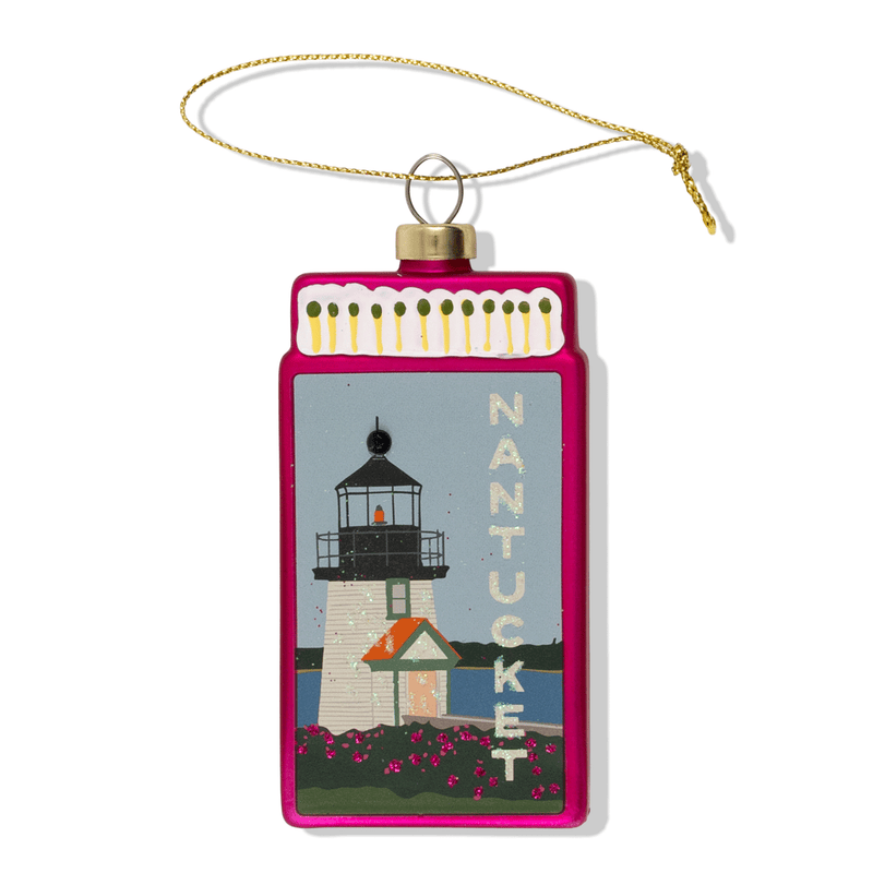 Furbish Studio - Matchbook Ornament - Nantucket
