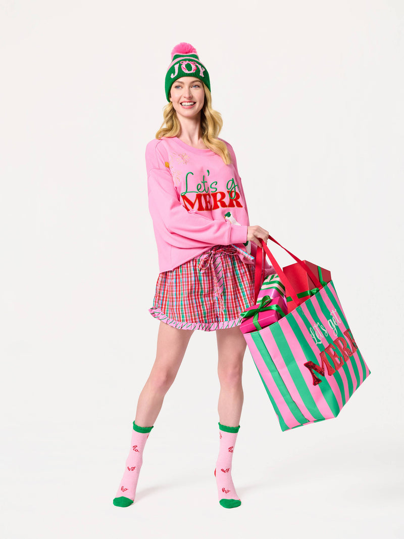 Shiraleah - Ho Ho Ho Cozy Socks