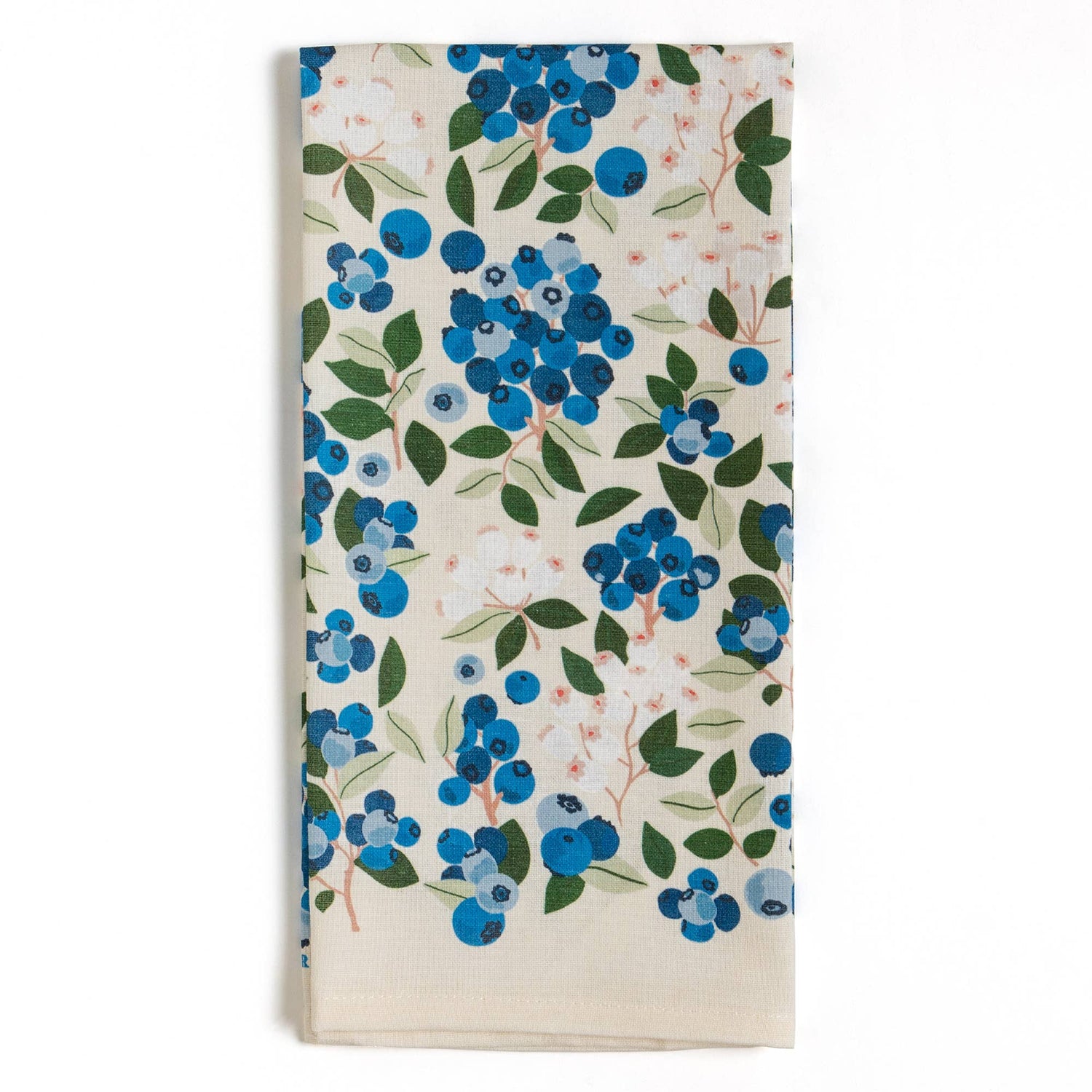 Paper Farm Press - Blueberry Field Tea Towel