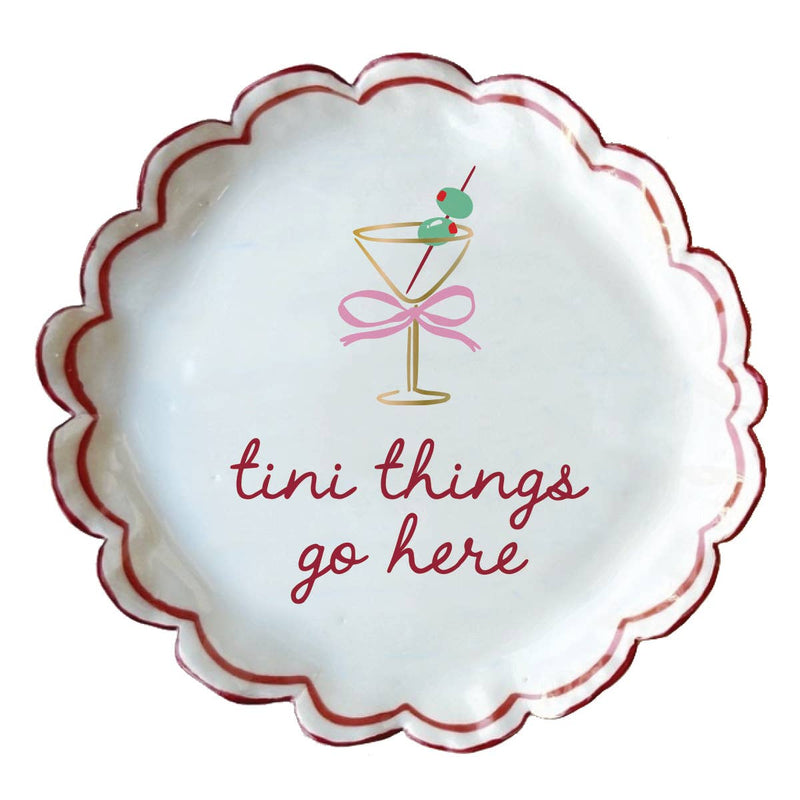 soiree-sisters - Ceramic Trinket Tray | Tini Things Trinket Dish