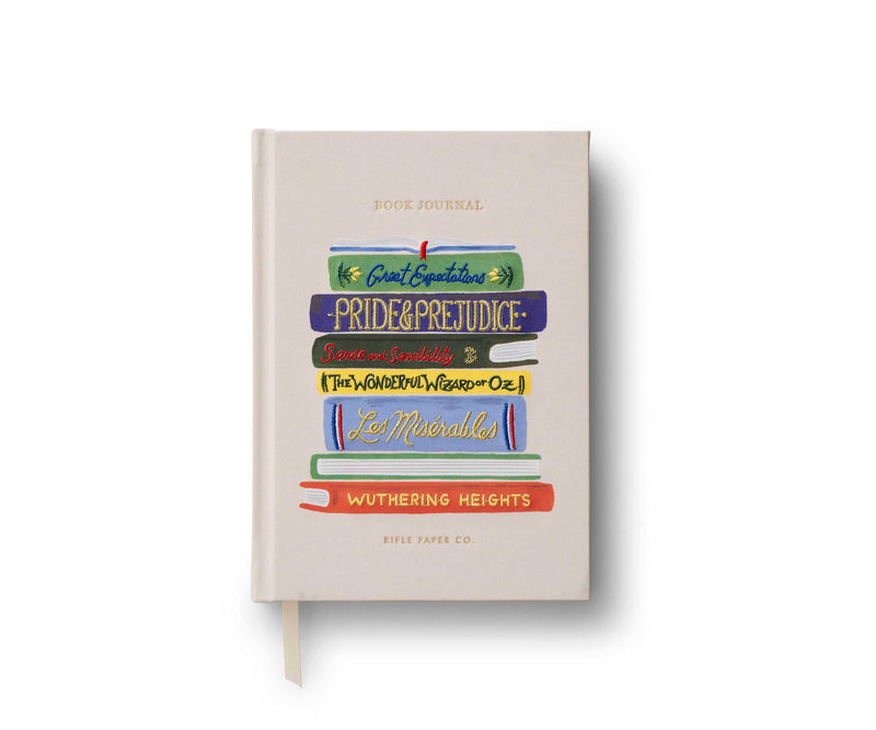 Rifle Paper Co. - Book Club Embroidered Book Journal