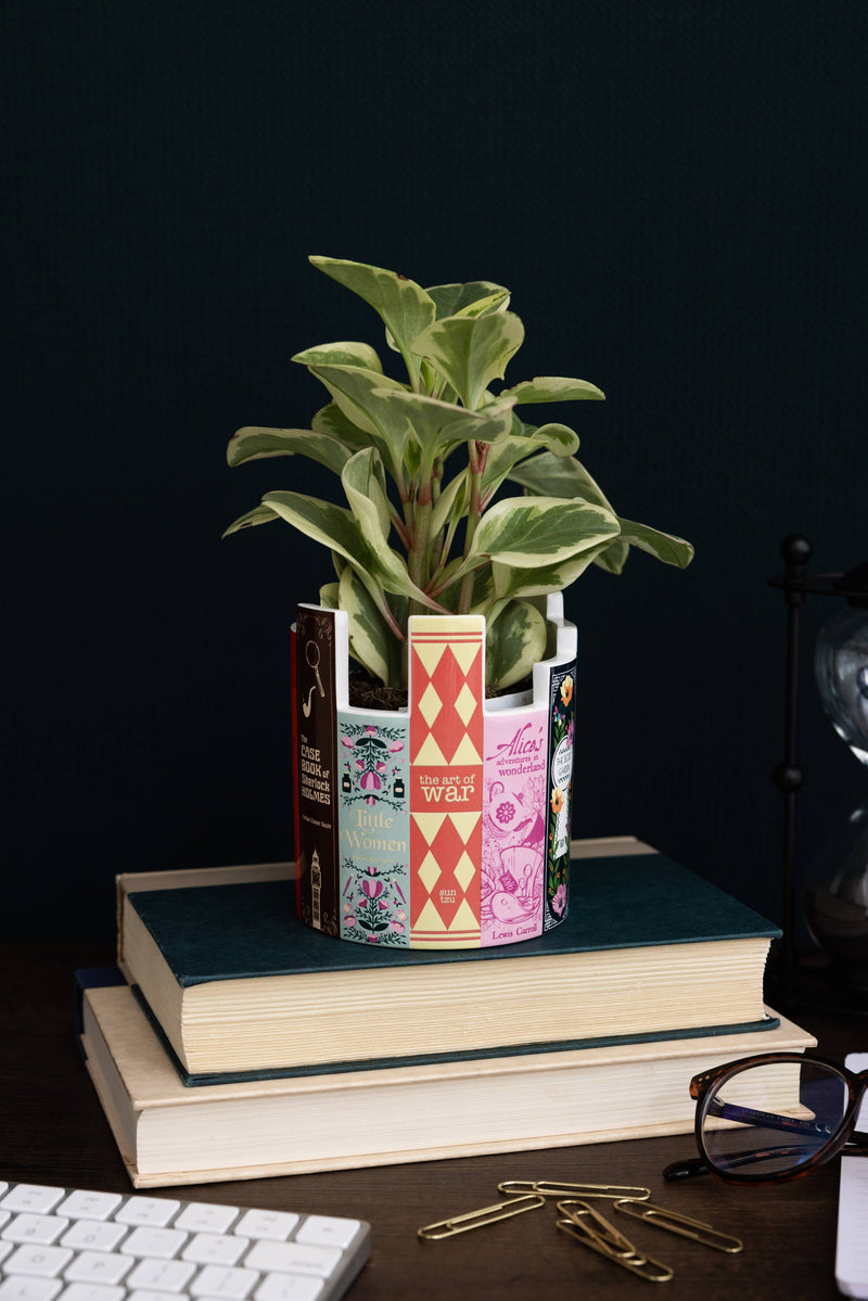 Steel Mill and Co. - Desk Pot, Classic Books
