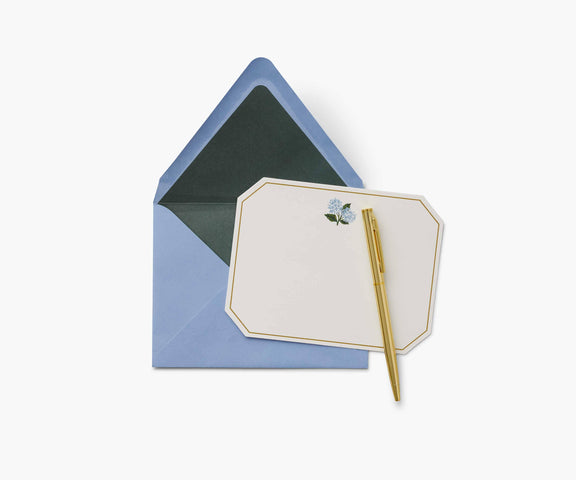 Rifle Paper Co. - Hydrangea Letter Writing Set - Jennie Dots