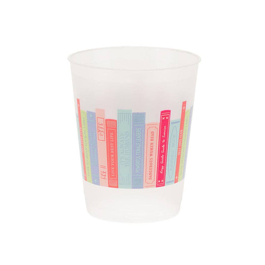 Jollity & Co. + Daydream Society - Book Club "Bookshelf" Flex Cups