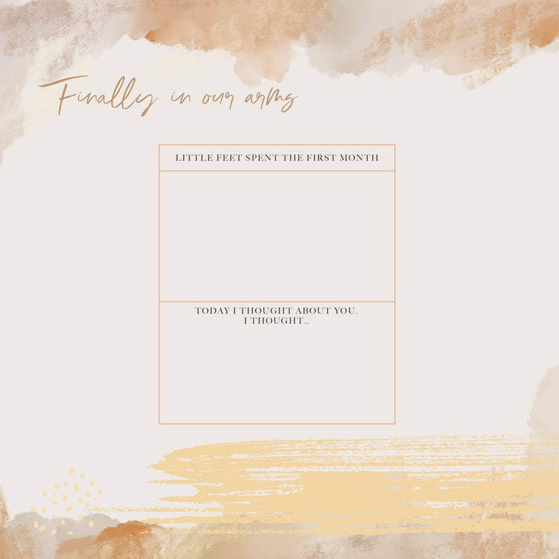 My Foot Book: Footprints through the first year - Jennie Dots 