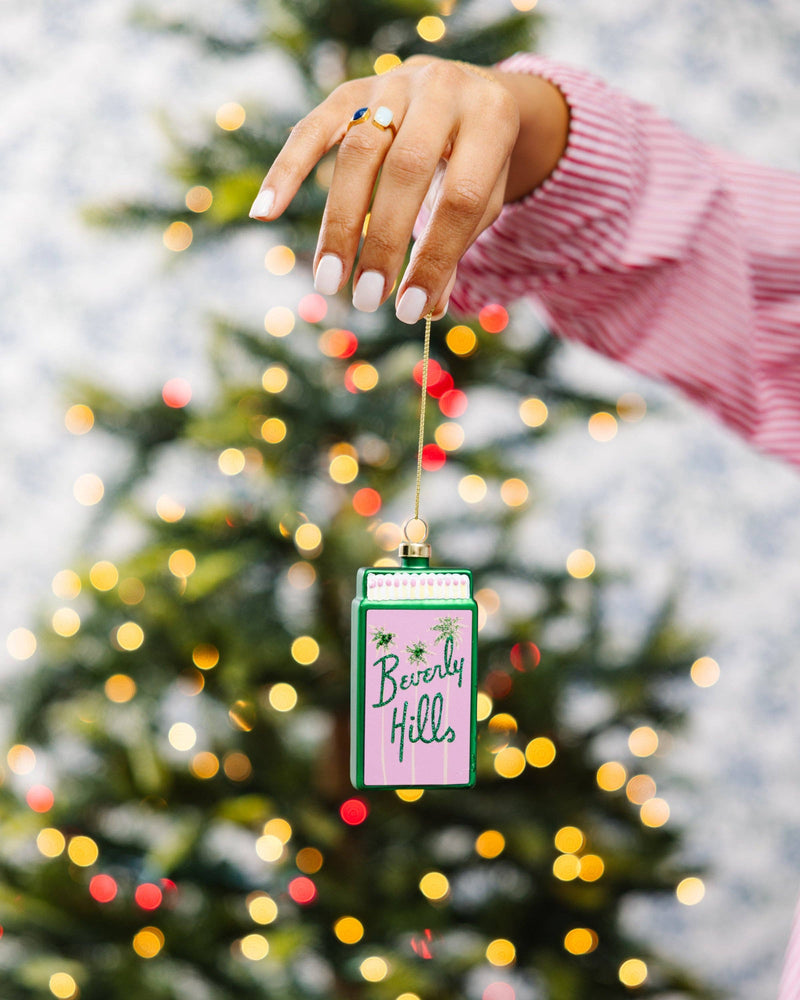 Furbish Studio - Matchbook Ornament - Beverly Hills