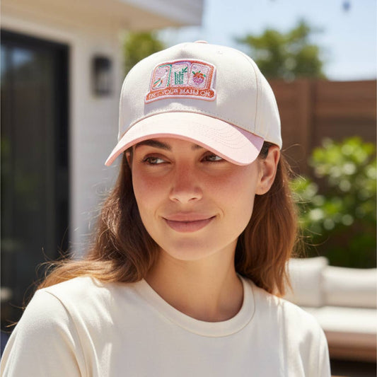 The Darling Effect - Classic Canvas Hat–Get Your Mahj On - Jennie Dots