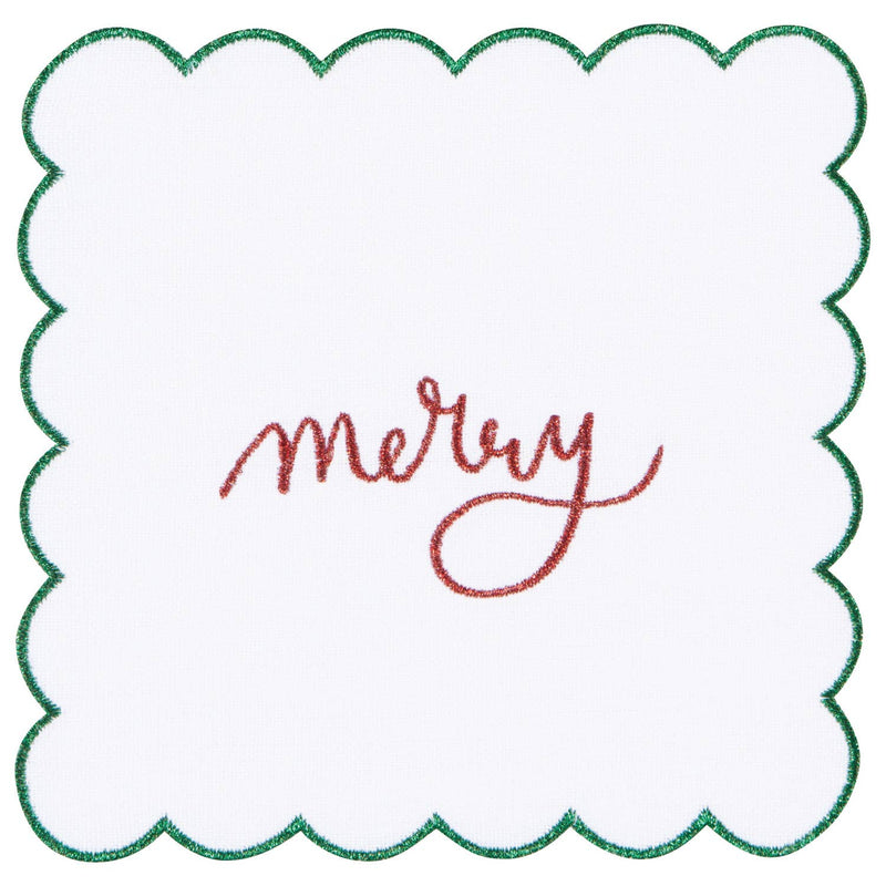 Danica Jubilee - Merry Everything Christmas Cocktail Napkins Set of 4