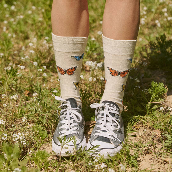 Socks that Protect Butterflies - Jennie Dots 