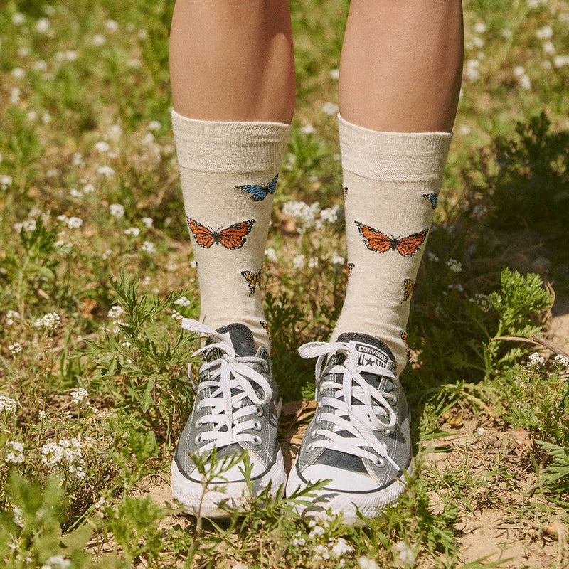 Socks that Protect Butterflies - Jennie Dots 