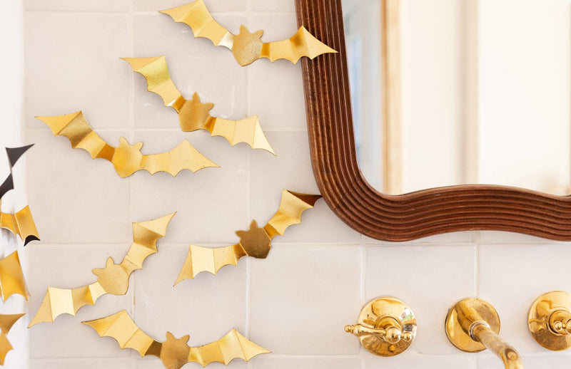 My Mind’s Eye - Gold Wall Decor Bats