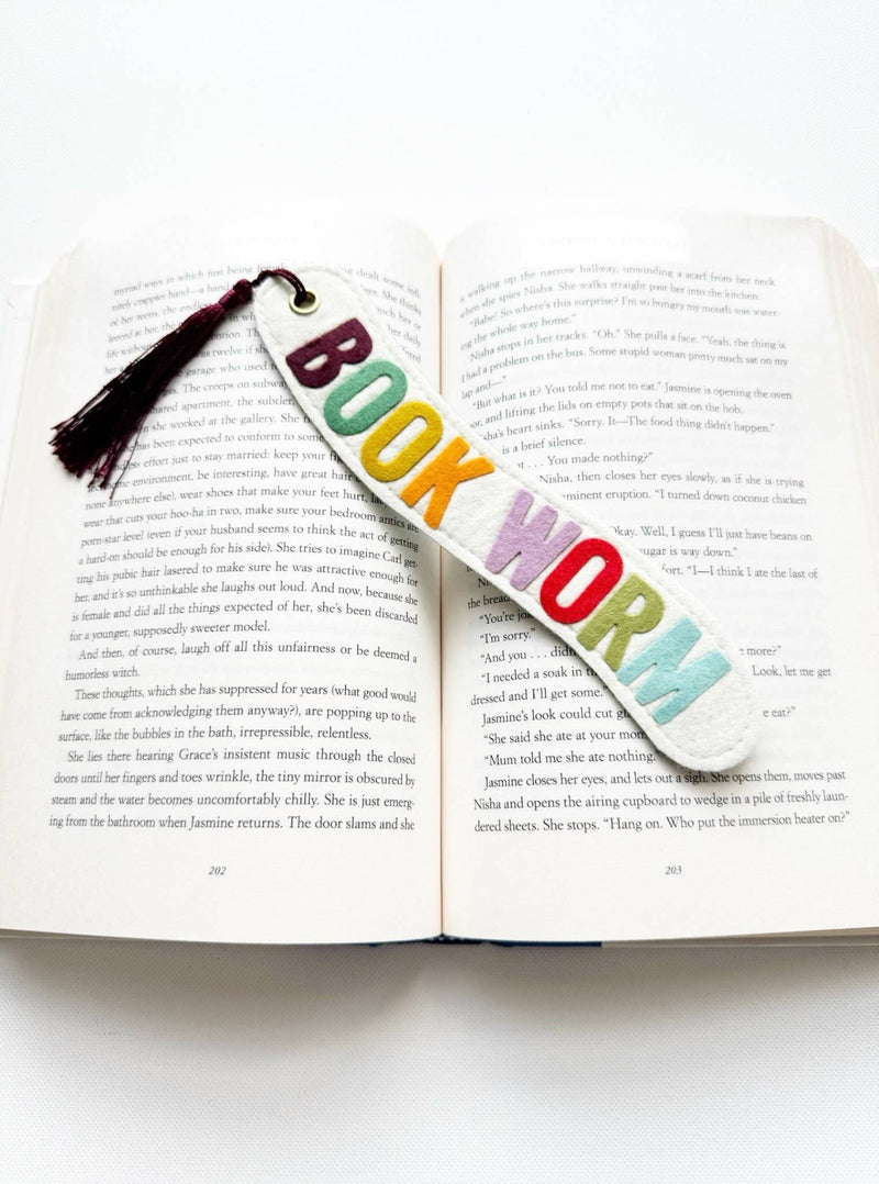 Milo & Mollie - Book Worm Bookmark