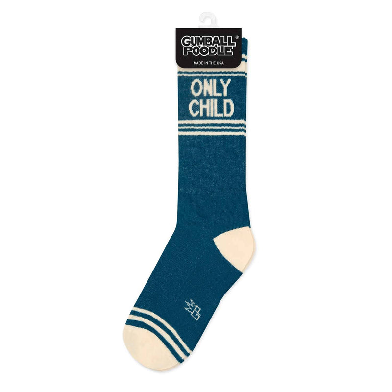 Gumball Poodle - Only Child Gym Crew Socks