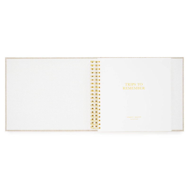Sugar Paper - Trips to Remember Keepsake Book - Jennie Dots