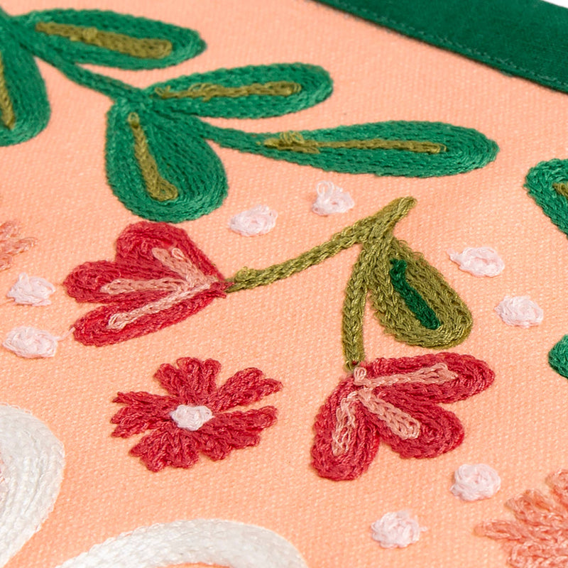 Pippi Post - Book Nook Embroidered Canvas Banner