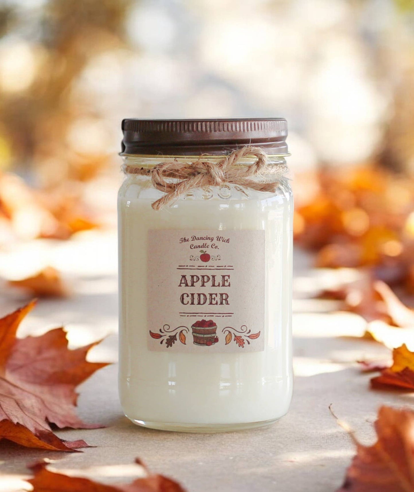 Fall Apple Cider Candle - Jennie Dots