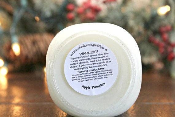 Fall Mason Jar Candle - Autumn Walk - Jennie Dots