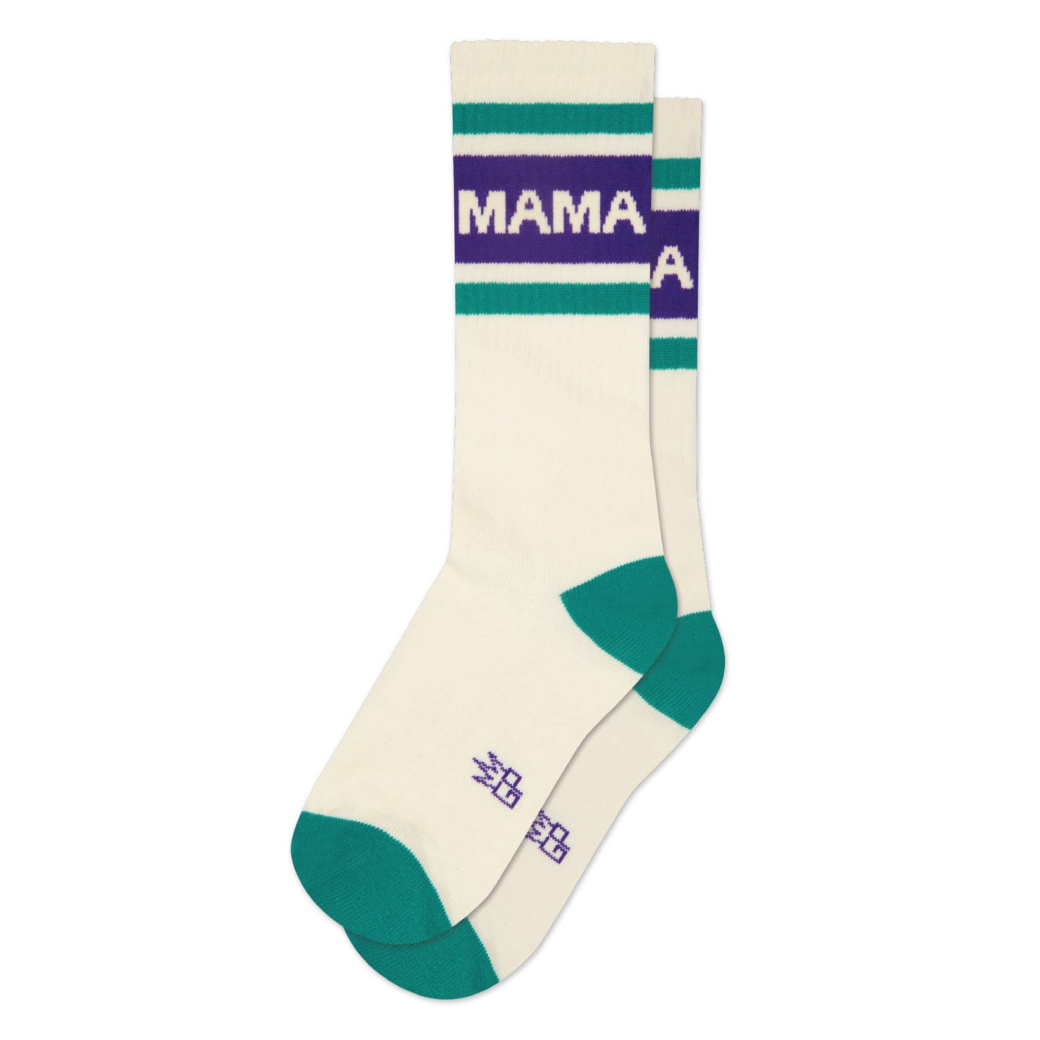 Gumball Poodle - Mama Gym Crew Socks - Jennie Dots