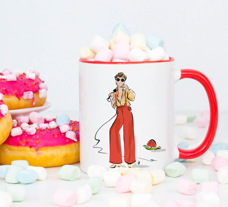 Jennifer Vallez - Harry Styles Mug - Jennie Dots