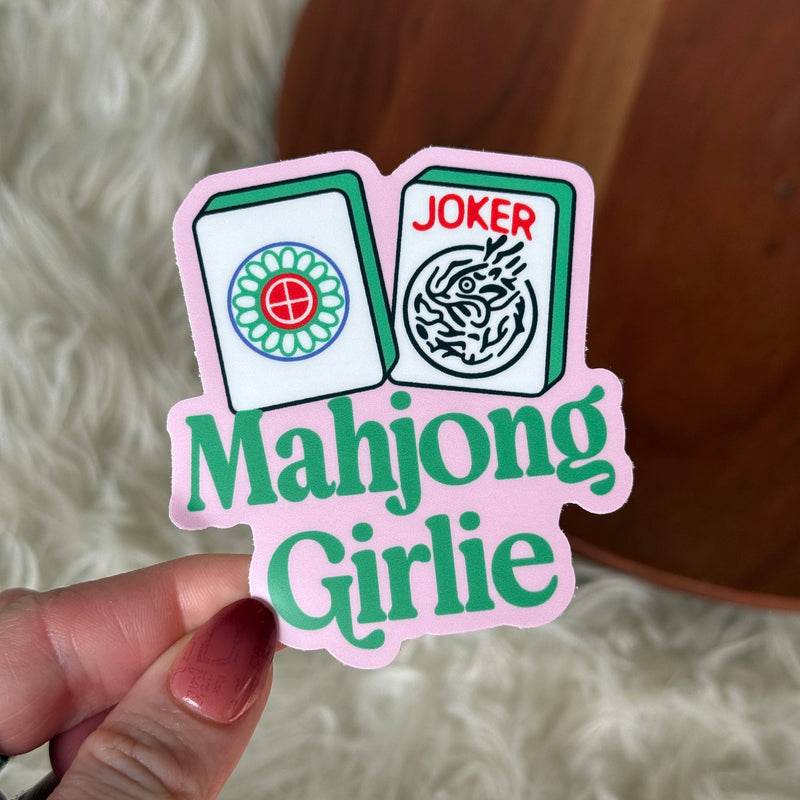 Big Moods - Mahjong Girlie Tile Mahjong Sticker