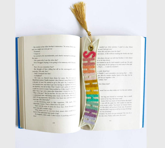 Milo & Mollie - Shh… Rainbow Felt Bookmark