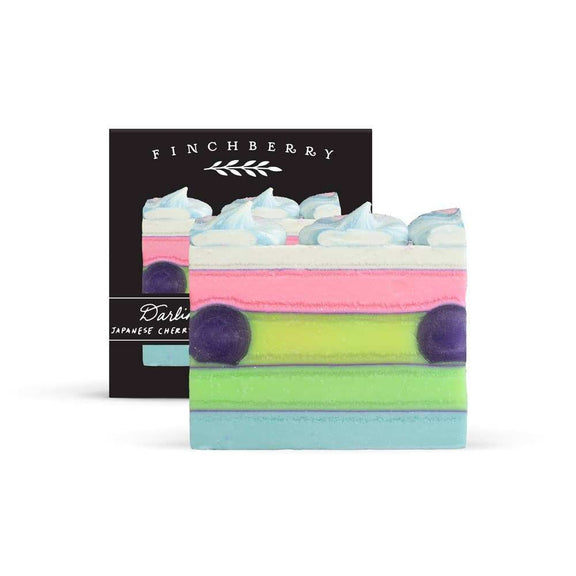 Finchberry Darling Vegan - friendly Gluten - free Boxed Soap - Jennie Dots