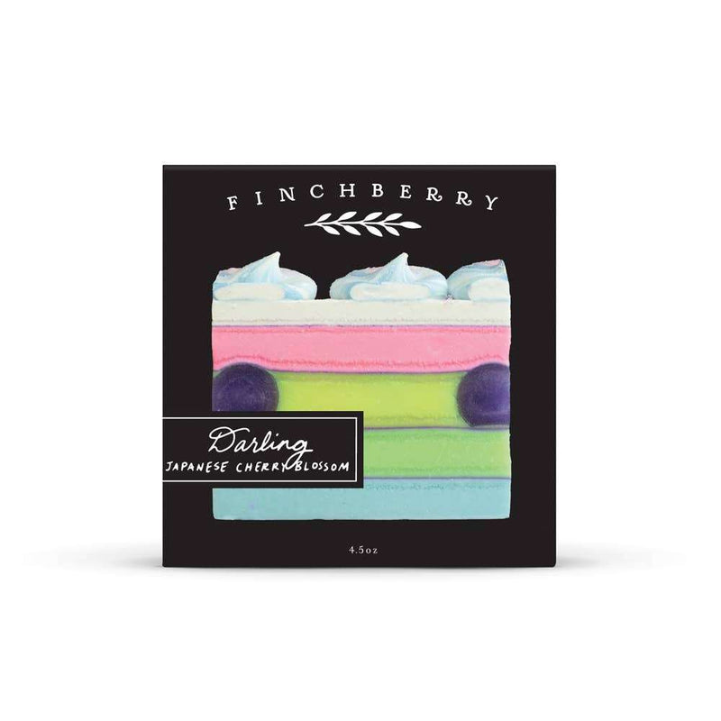Finchberry Darling Vegan - friendly Gluten - free Boxed Soap - Jennie Dots
