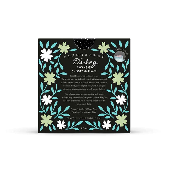 Finchberry Darling Vegan - friendly Gluten - free Boxed Soap - Jennie Dots