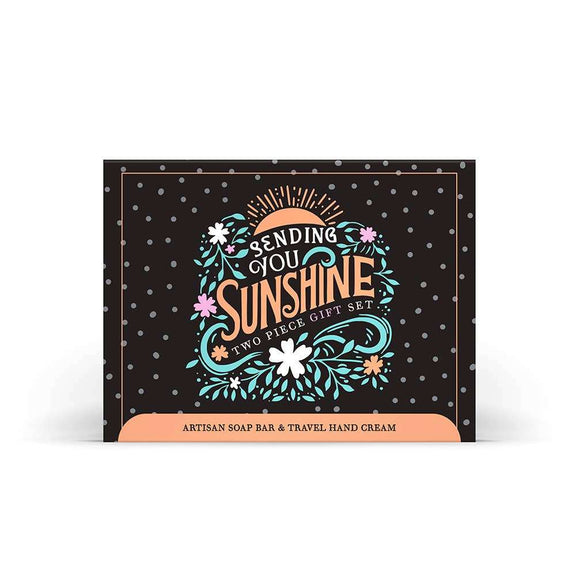 Finchberry - Sending You Sunshine 2 Pc Bath & Body Gift Set - Jennie Dots