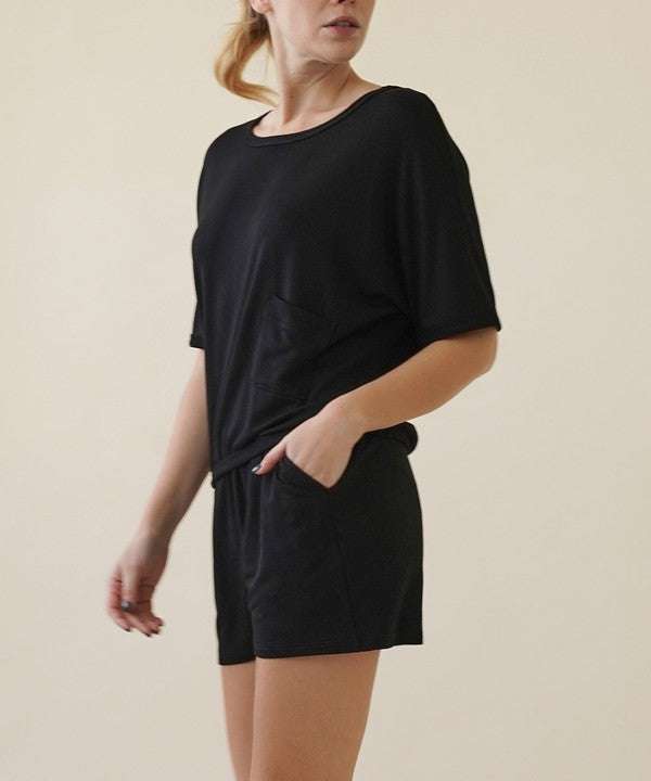 French Terry Shorts & Top Set - Jennie Dots