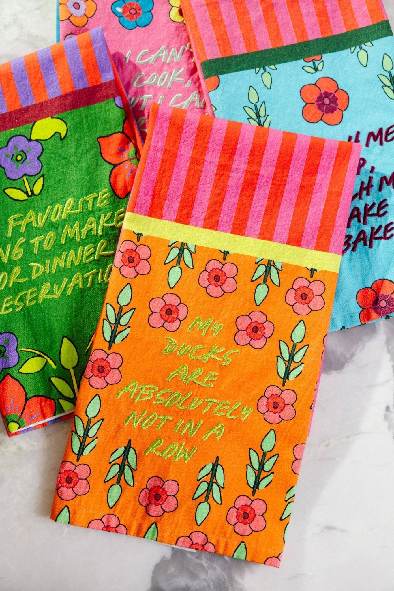 Furbish Studio - Ducks Dish Towel - Jennie Dots