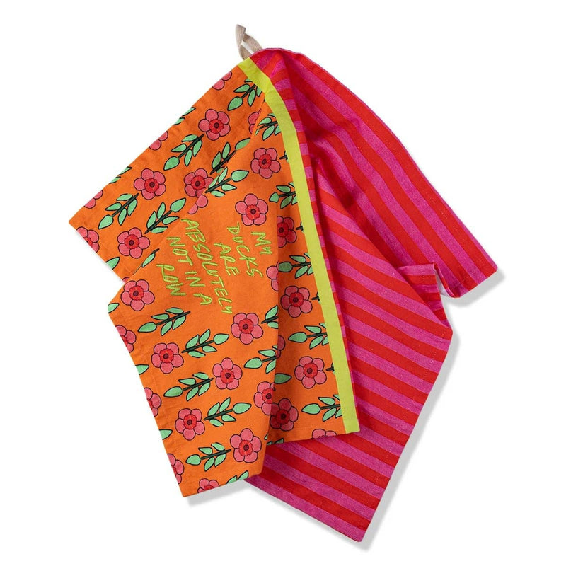 Furbish Studio - Ducks Dish Towel - Jennie Dots