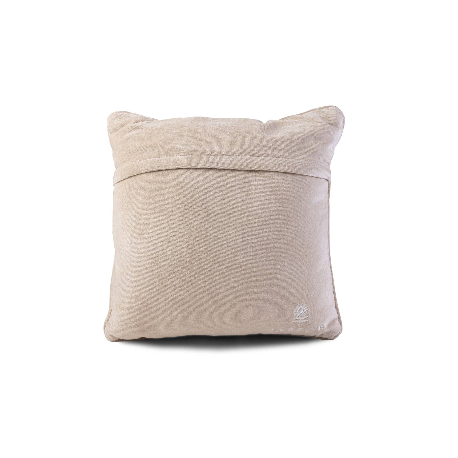 Furbish Studio - Leave by Nine Needlepoint Pillow - Jennie Dots