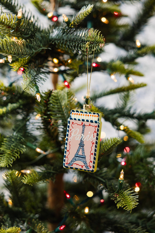 Furbish Studio - Matchbook Ornament - Paris - Jennie Dots