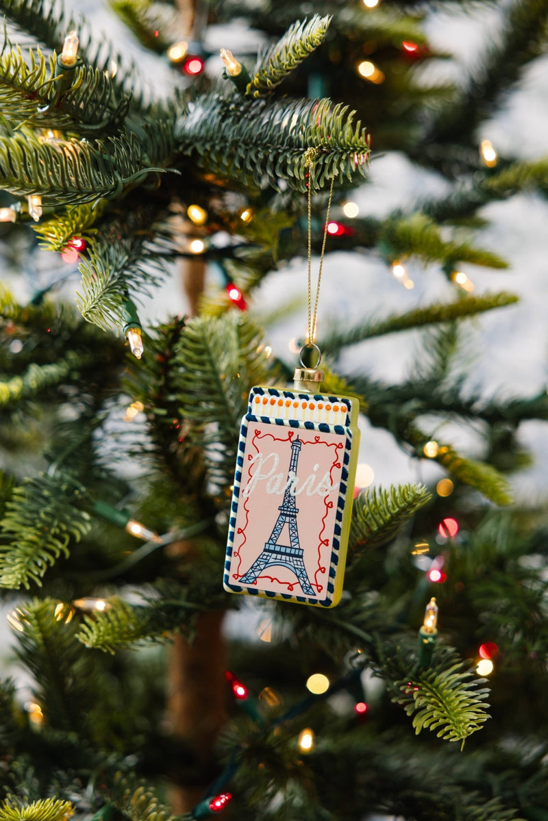 Furbish Studio - Matchbook Ornament - Paris - Jennie Dots