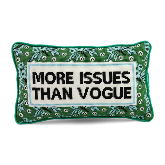 Furbish Studio - More Issues Needlepoint Pillow - Jennie Dots