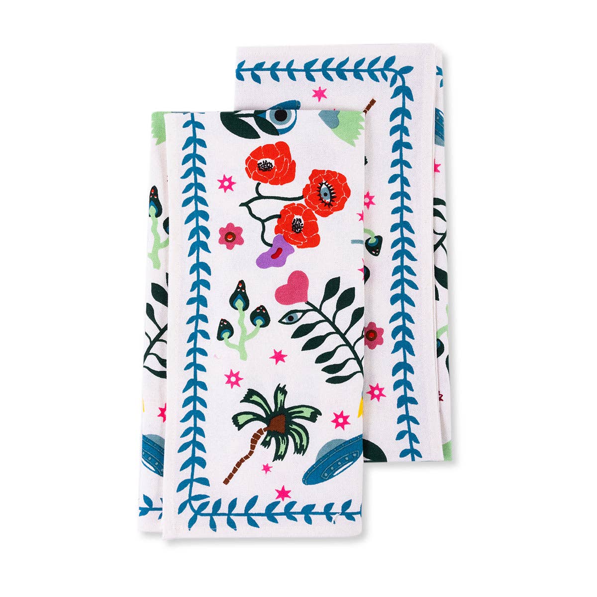 Furbish Studio - Nammos Dish Towels Set of 2 - Jennie Dots