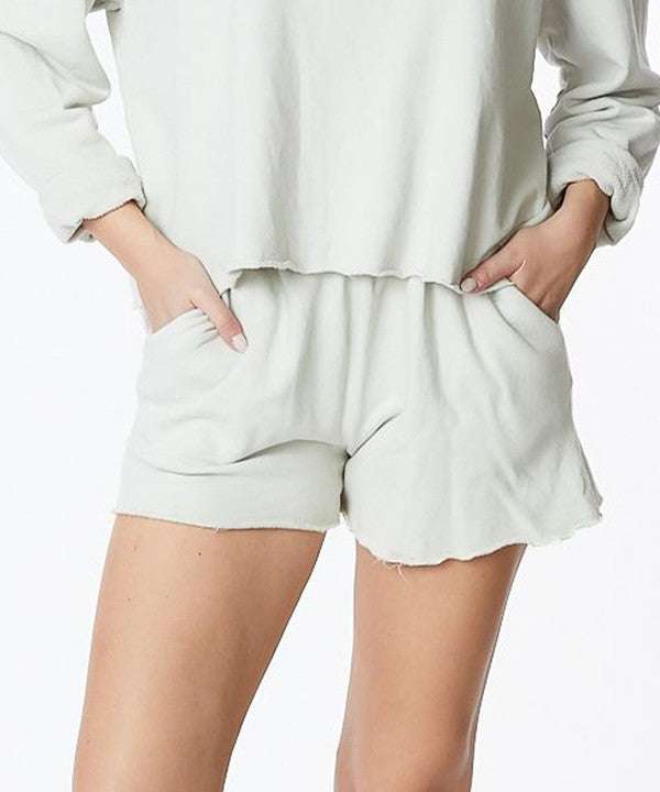 GARMENT DYE VINTAGE SHORTS - Jennie Dots