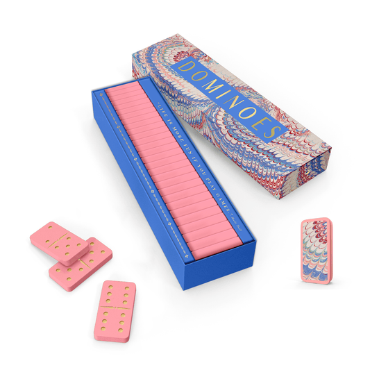 Good Juju Ink - Marbled Colors Domino Set - Jennie Dots