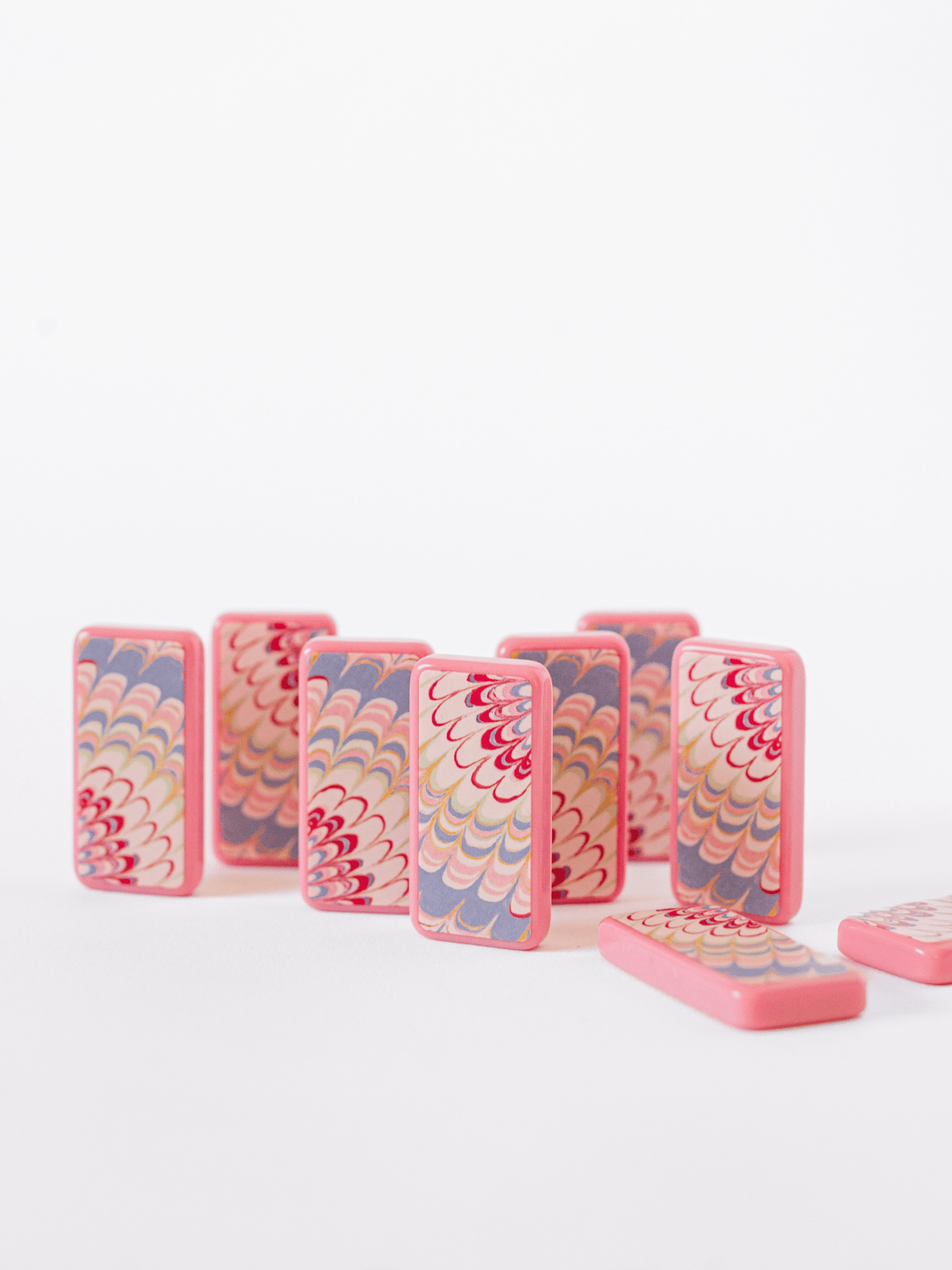 Good Juju Ink - Marbled Colors Domino Set - Jennie Dots