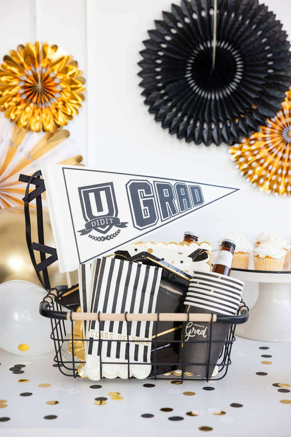 Grad Felt Pennant Banner - Jennie Dots