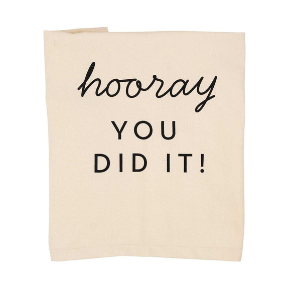 Hooray Canvas Banner - Jennie Dots