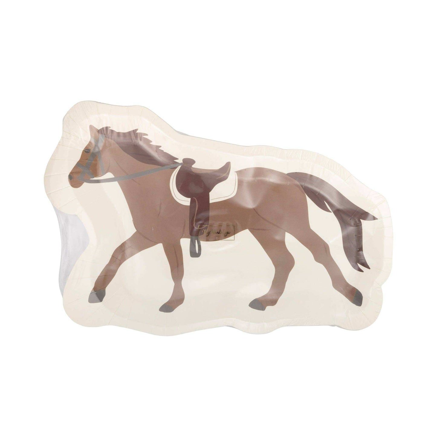 Horse Paper Plate - Jennie Dots