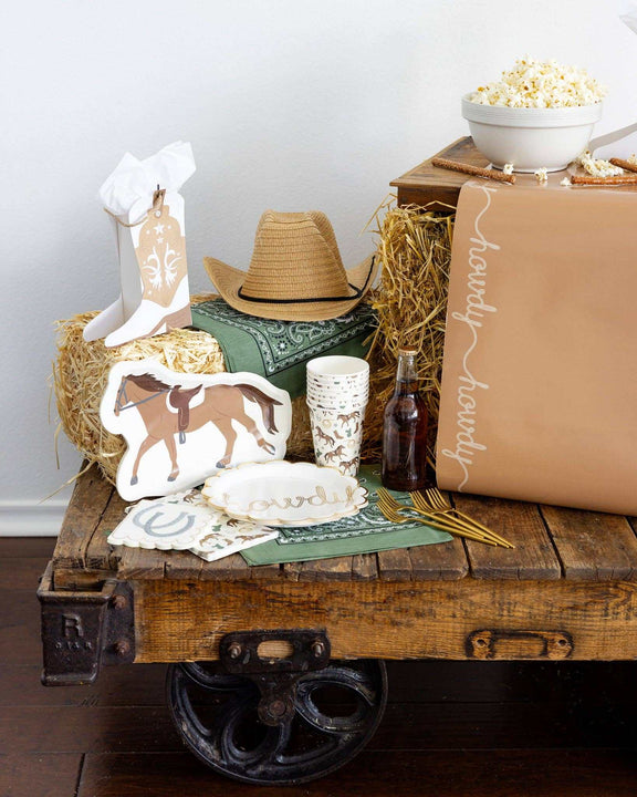 Howdy Paper Party Cups - Jennie Dots