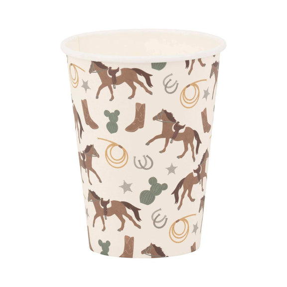 Howdy Paper Party Cups - Jennie Dots