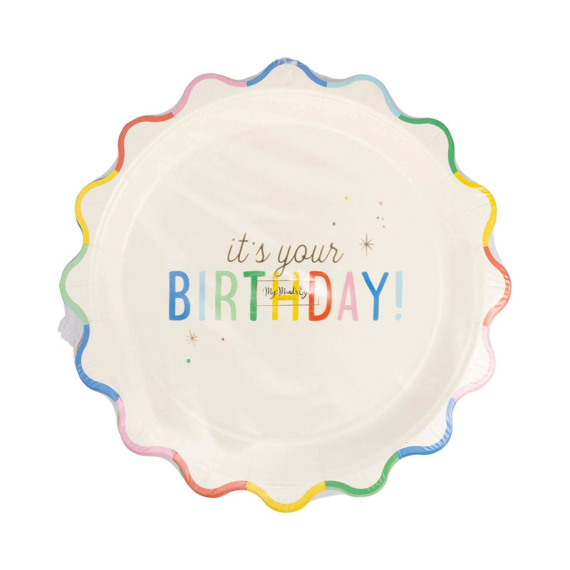 It's your Birthday Plate - Jennie Dots