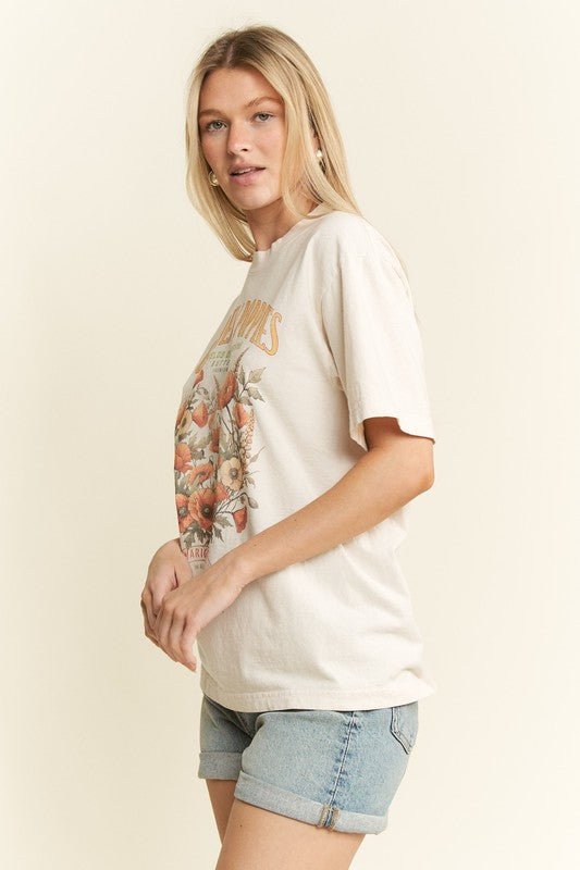 Jade by Jane - Golden Poppies T-shirt - Jennie Dots