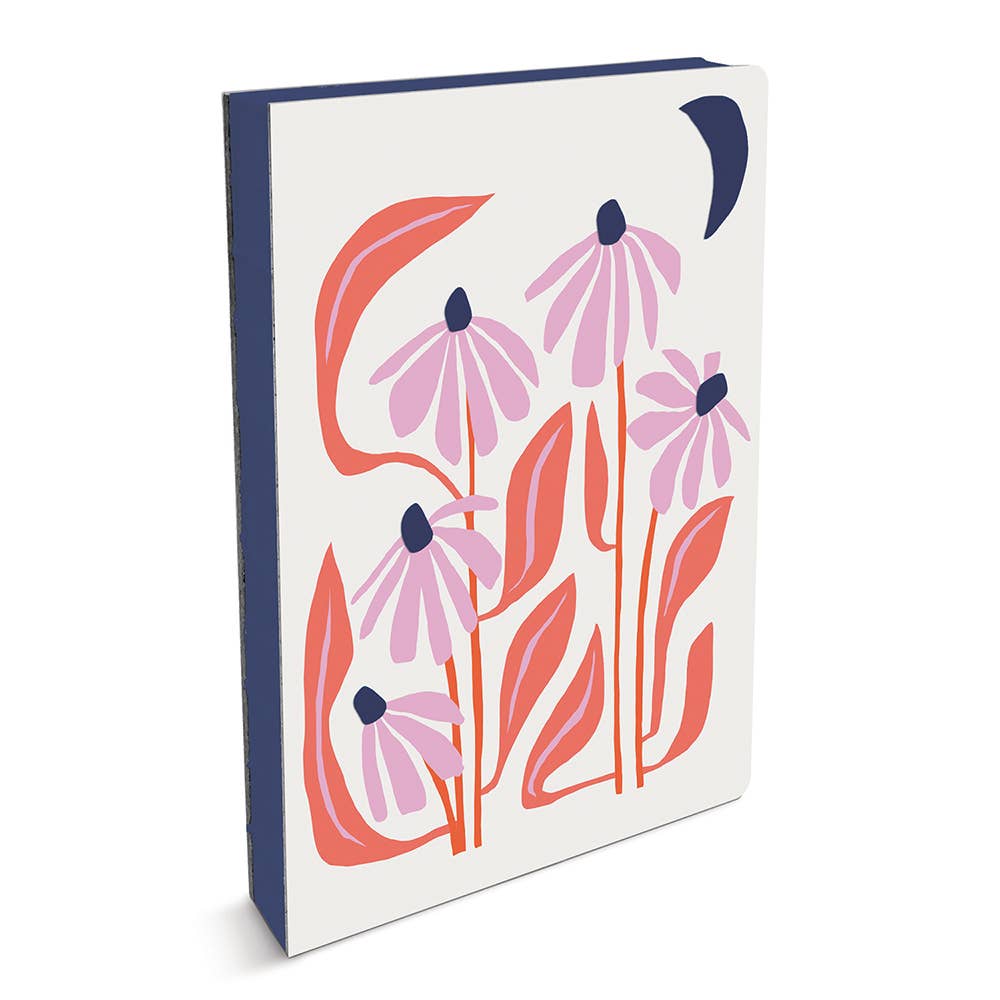 Keep Blossoming Medium Coptic - Bound Journal - Jennie Dots